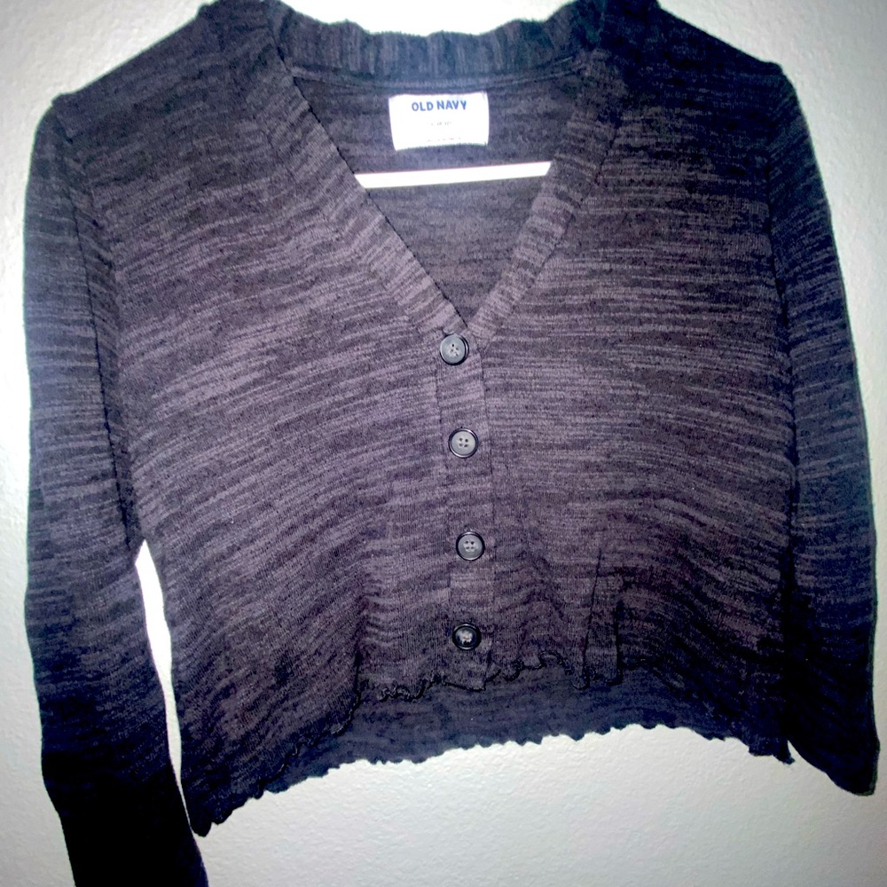 Old navy long sleeve crop top